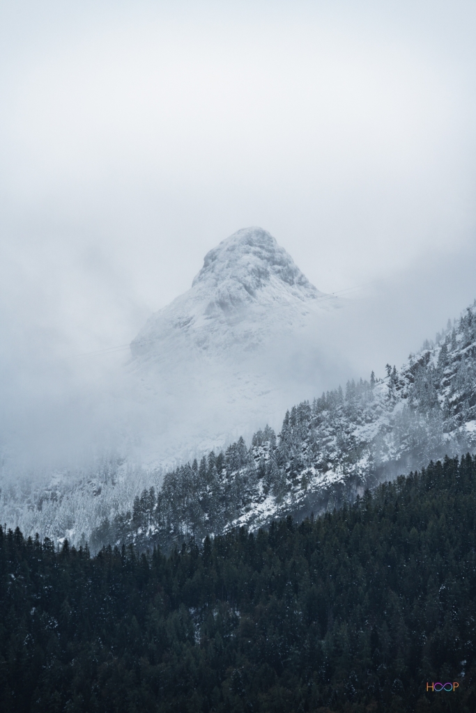 One of the mountains around Hallstatt village.
